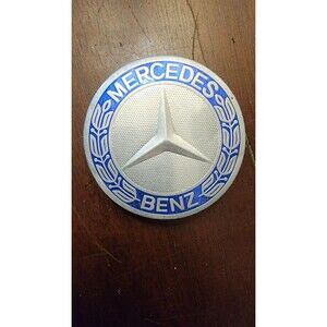 Mercedes Benz MBZ Center Cap Blue Wreath  A1714000025  Oem